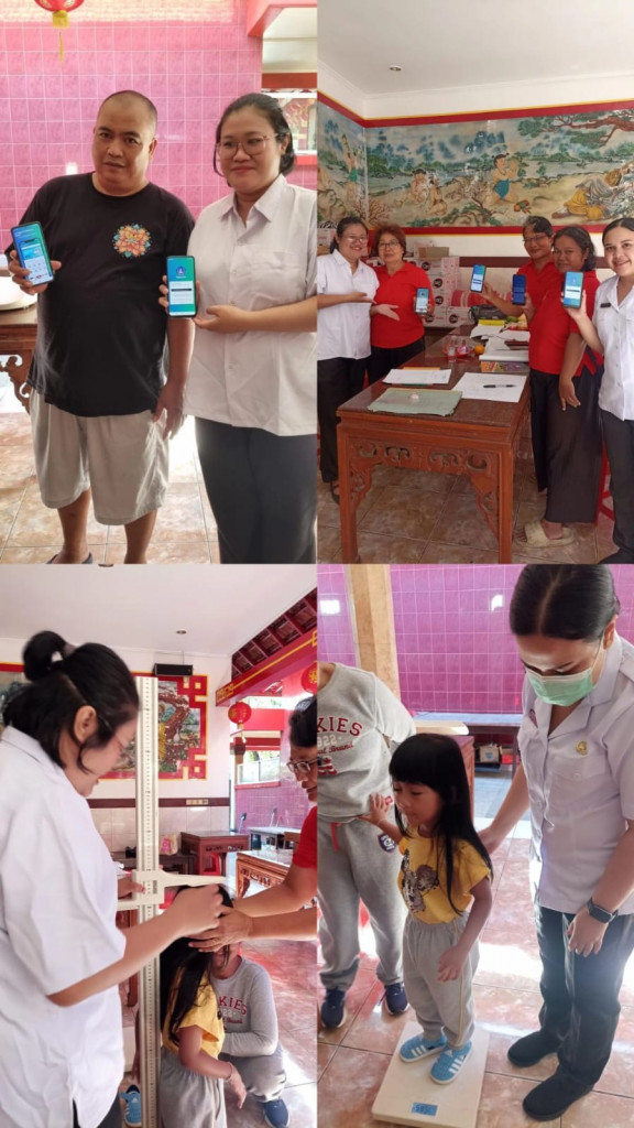 Hadapi Tantangan Kunjungan, Puskesmas Kuta I Proaktif Lakukan Kunjungan Rumah dan Skrining Kesehatan di Br. Tegal dan Posyandu Balita di Br. Darma Semadi